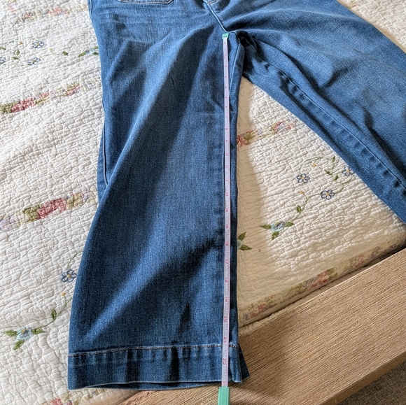 Talbots Navy Flare Jeans - Picture 7 of 8